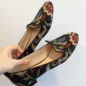 Vero Cuoio Floral Loafers